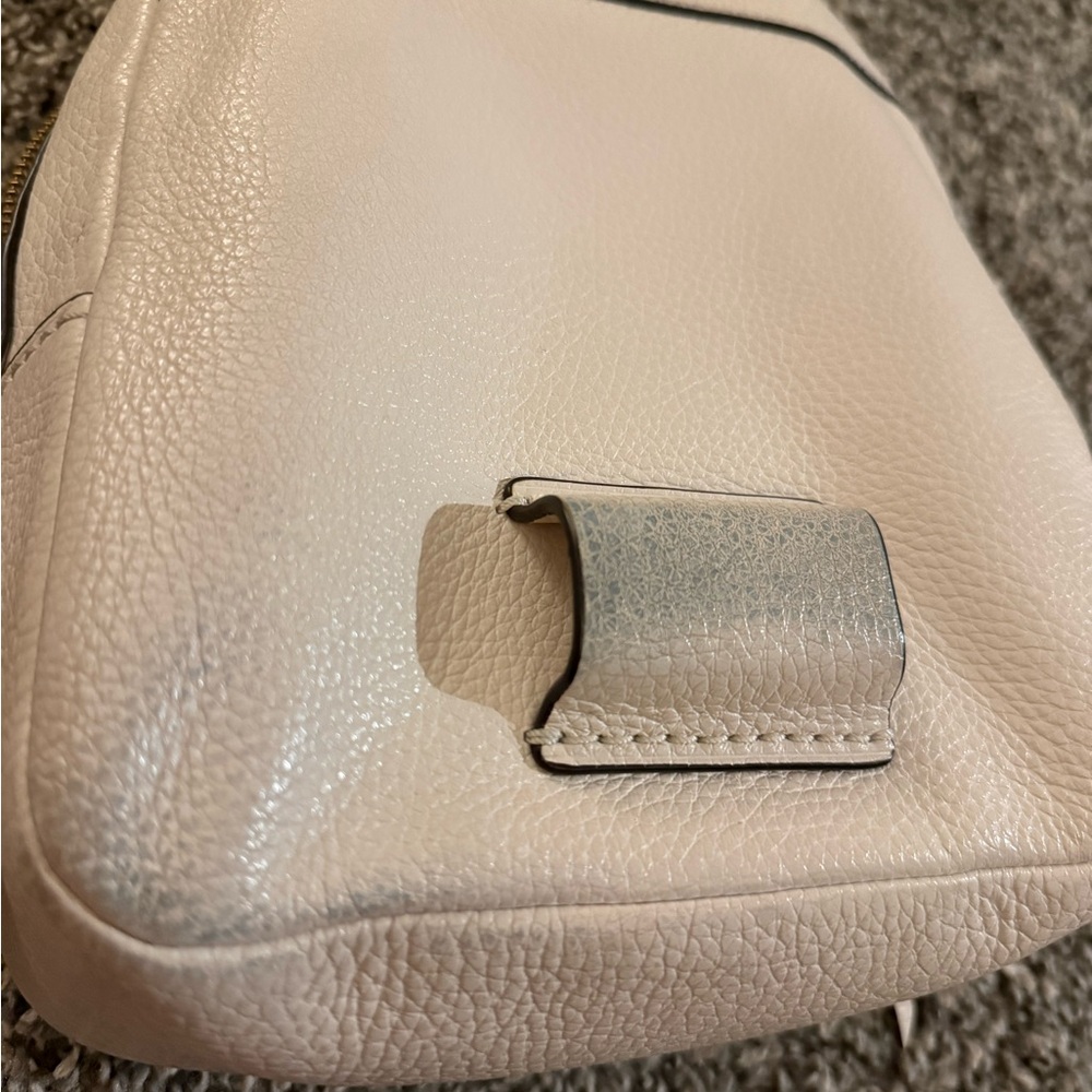 Coach White Leather Mini Backpack with Gold Hardware - Picture 9 of 9